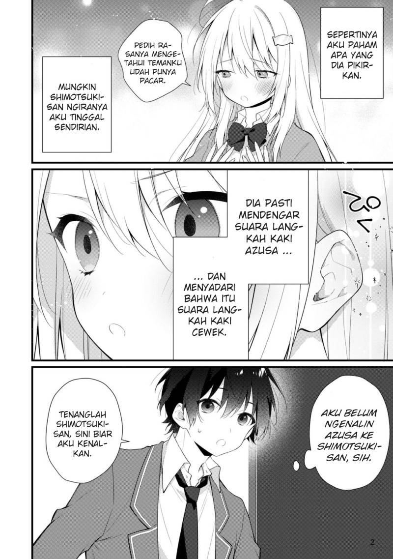 Shimotsuki-san wa Mob ga Suki Chapter 6.1 - halaman 3