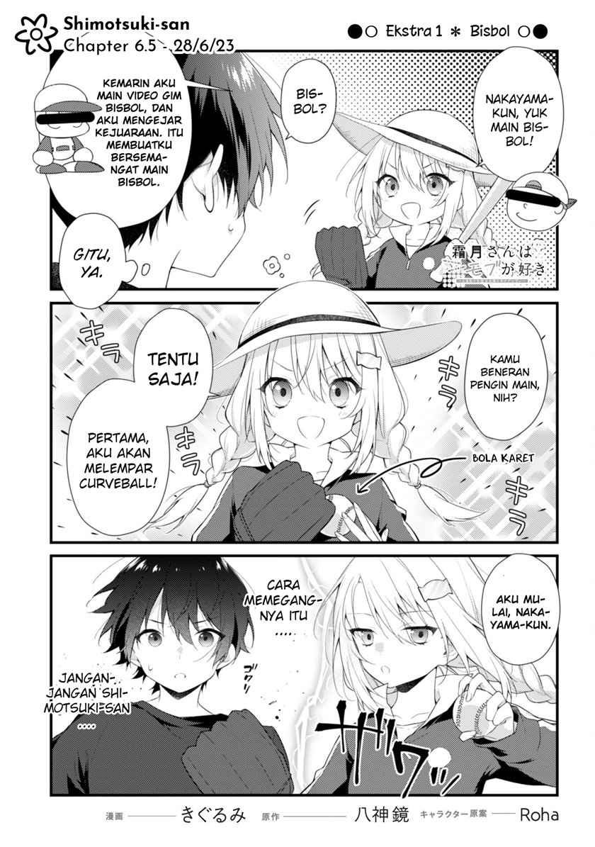 Shimotsuki-san wa Mob ga Suki Chapter 6.5 - halaman 3