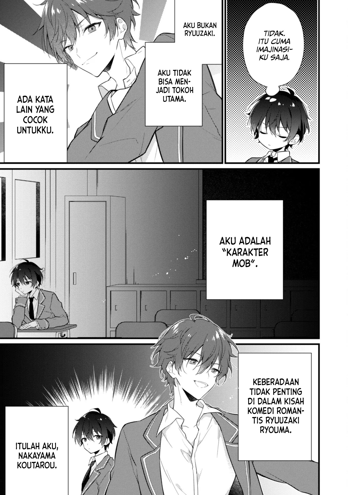 Shimotsuki-san wa Mob ga Suki: Hitomishiri na Kanojo wa Ore ni dake Dere Amai Chapter 1 - halaman 12