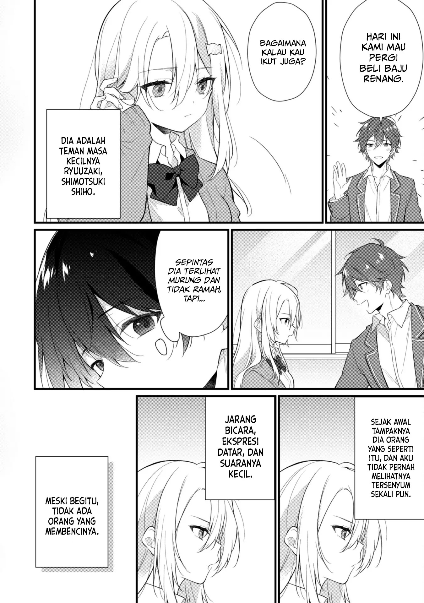Shimotsuki-san wa Mob ga Suki: Hitomishiri na Kanojo wa Ore ni dake Dere Amai Chapter 1 - halaman 15