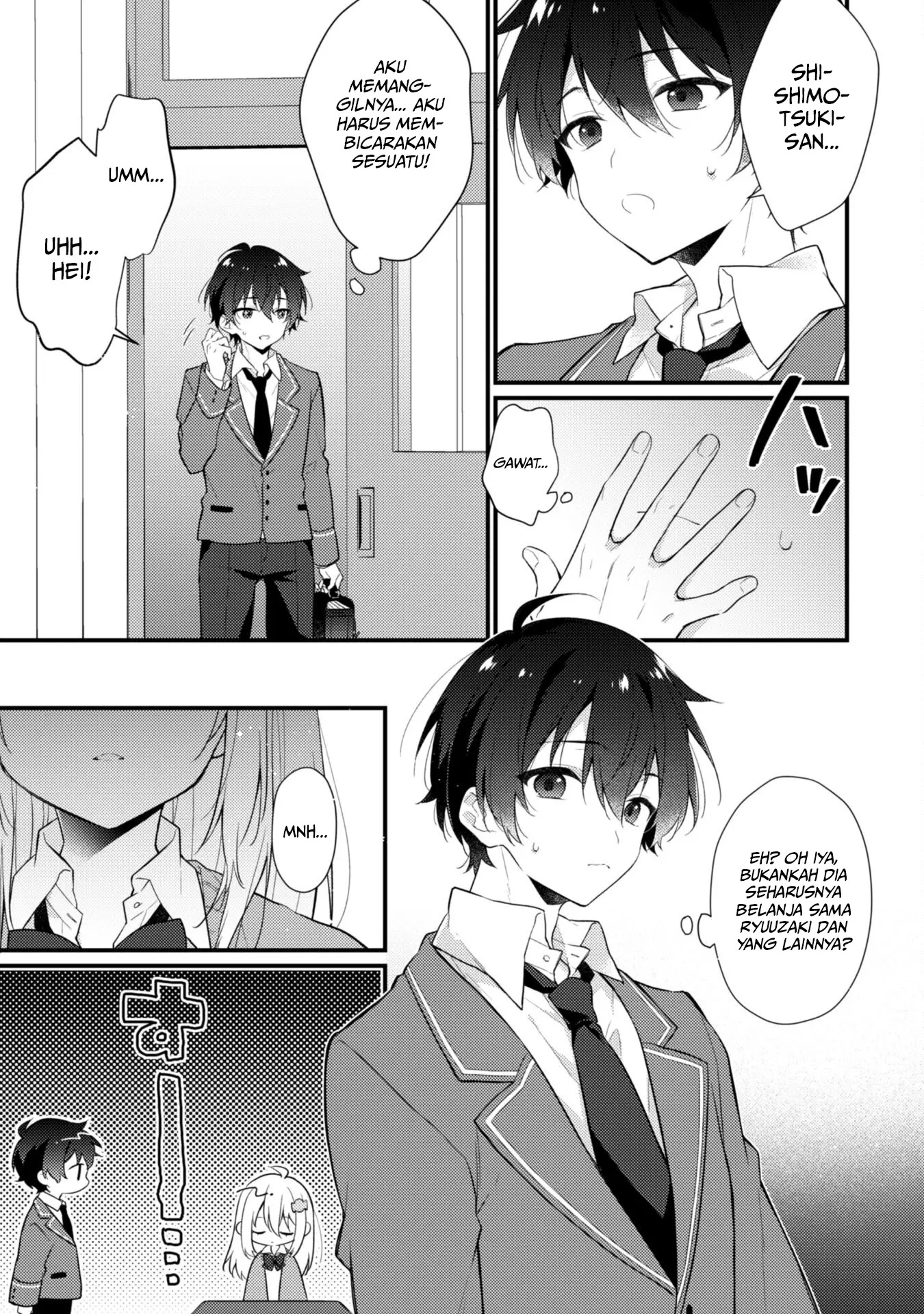 Shimotsuki-san wa Mob ga Suki: Hitomishiri na Kanojo wa Ore ni dake Dere Amai Chapter 1 - halaman 22
