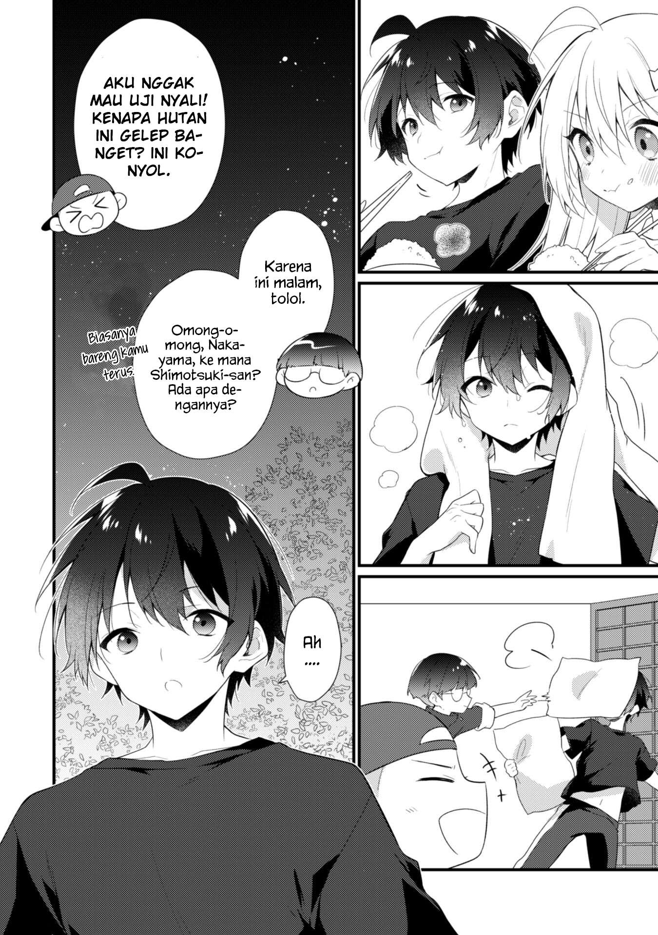 Shimotsuki-san wa Mob ga Suki: Hitomishiri na Kanojo wa Ore ni dake Dere Amai Chapter 14 - halaman 2