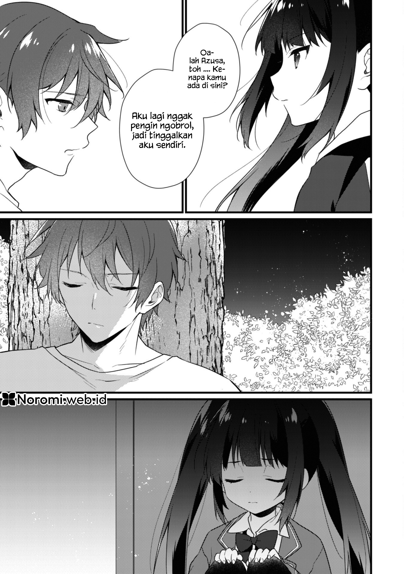 Shimotsuki-san wa Mob ga Suki: Hitomishiri na Kanojo wa Ore ni dake Dere Amai Chapter 15.1 - halaman 5