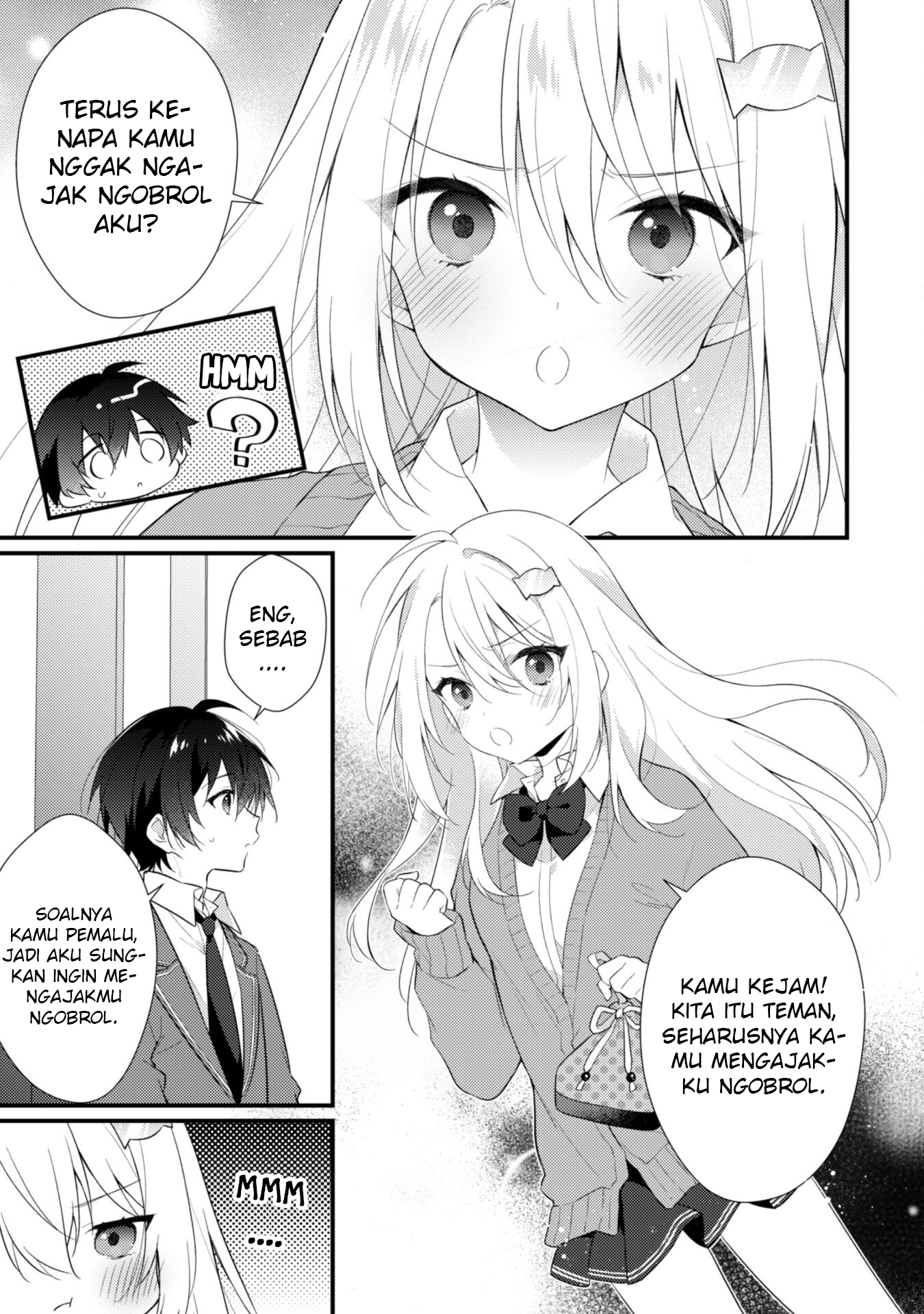 Shimotsuki-san wa Mob ga Suki: Hitomishiri na Kanojo wa Ore ni dake Dere Amai Chapter 2.1 - halaman 10