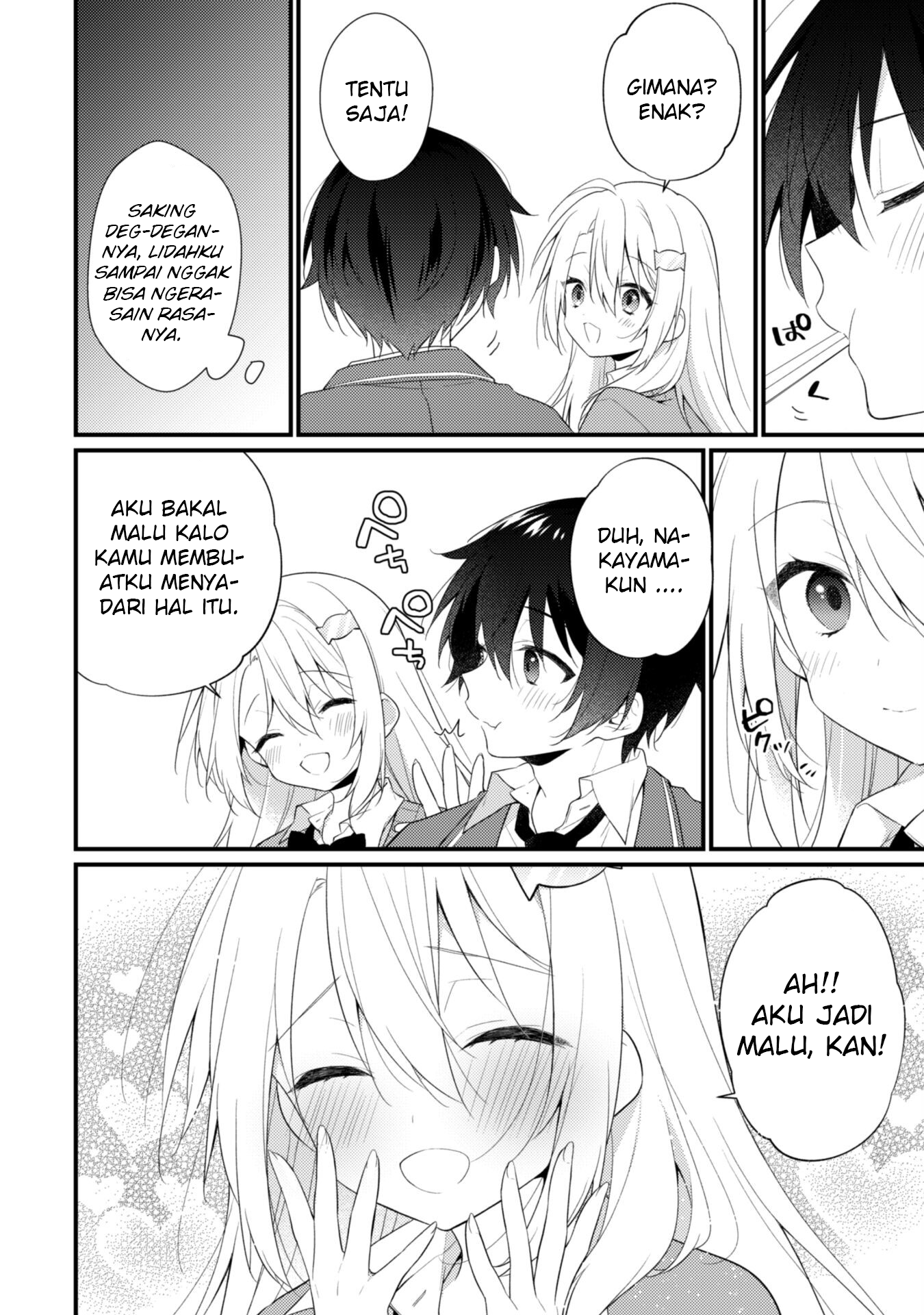 Shimotsuki-san wa Mob ga Suki: Hitomishiri na Kanojo wa Ore ni dake Dere Amai Chapter 2.1 - halaman 17