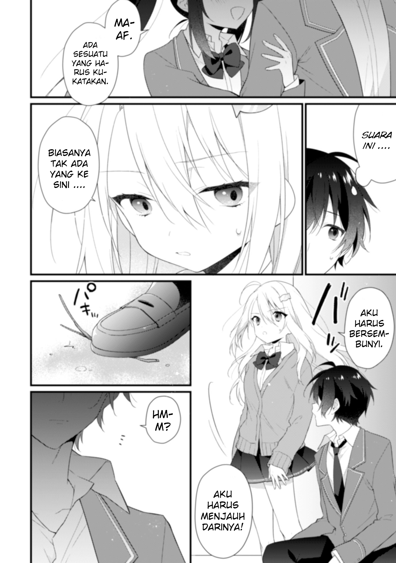 Shimotsuki-san wa Mob ga Suki: Hitomishiri na Kanojo wa Ore ni dake Dere Amai Chapter 2.2 - halaman 10
