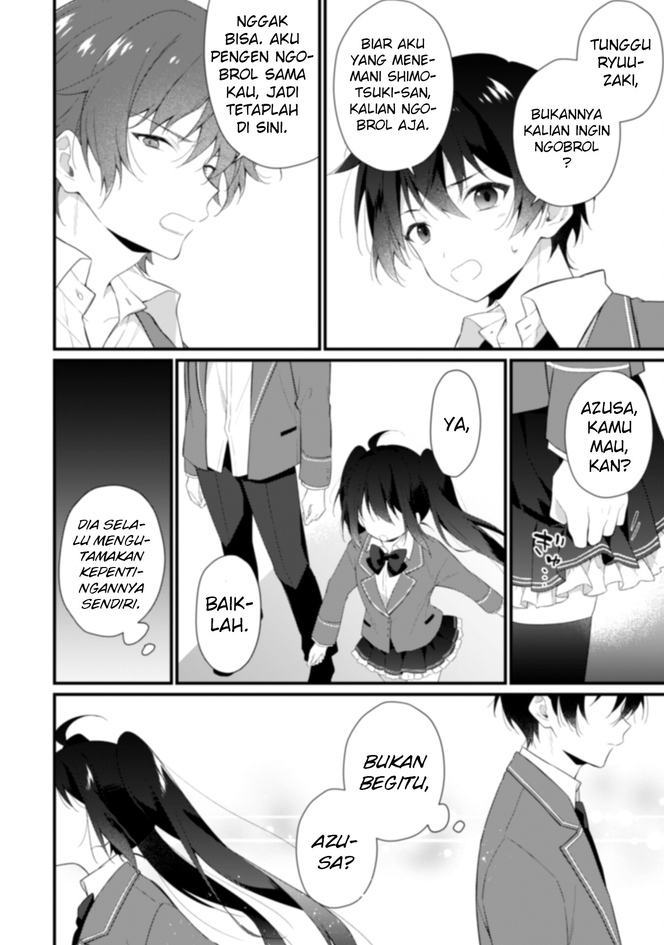 Shimotsuki-san wa Mob ga Suki: Hitomishiri na Kanojo wa Ore ni dake Dere Amai Chapter 3 - halaman 11