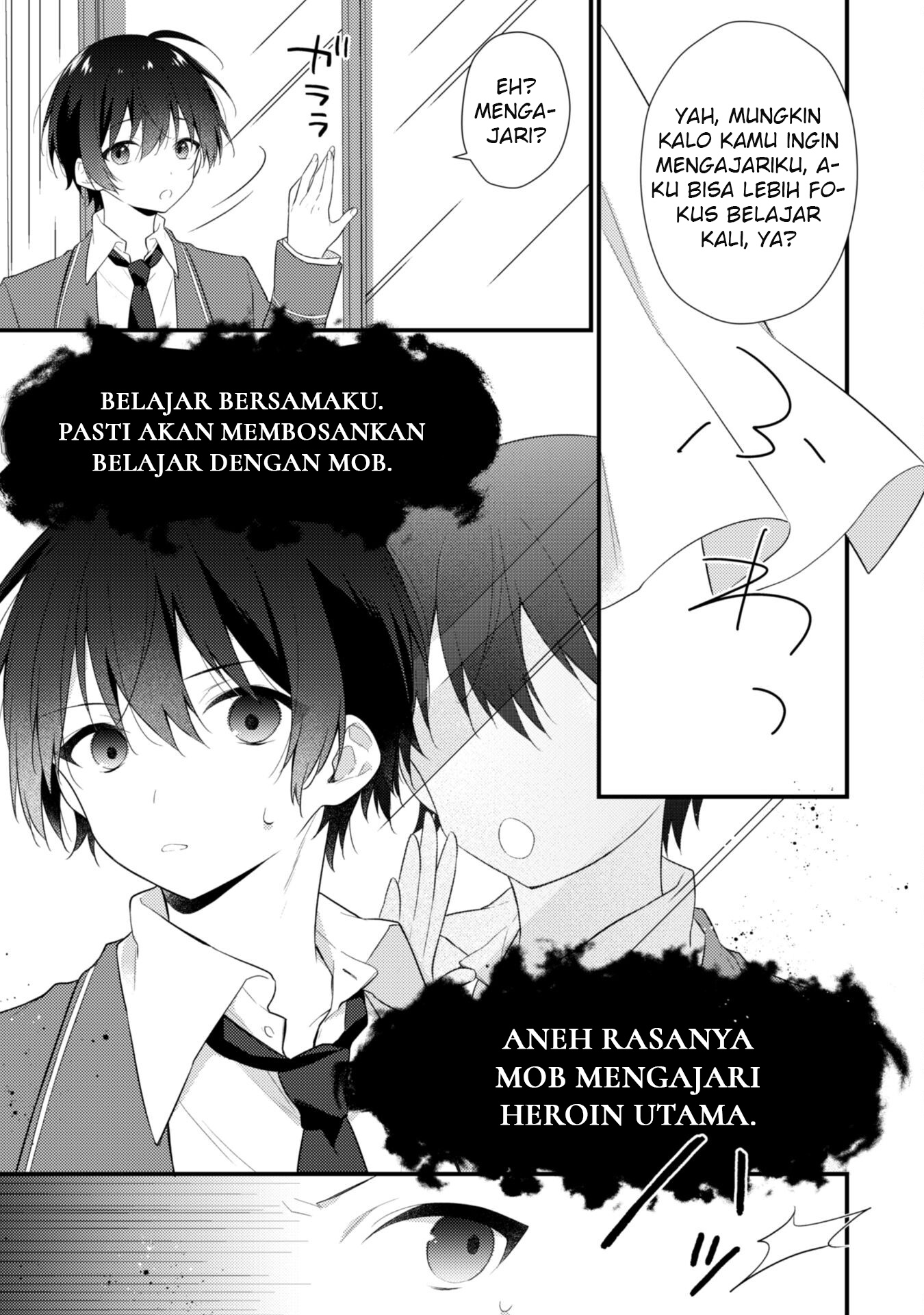 Shimotsuki-san wa Mob ga Suki: Hitomishiri na Kanojo wa Ore ni dake Dere Amai Chapter 5 - halaman 16