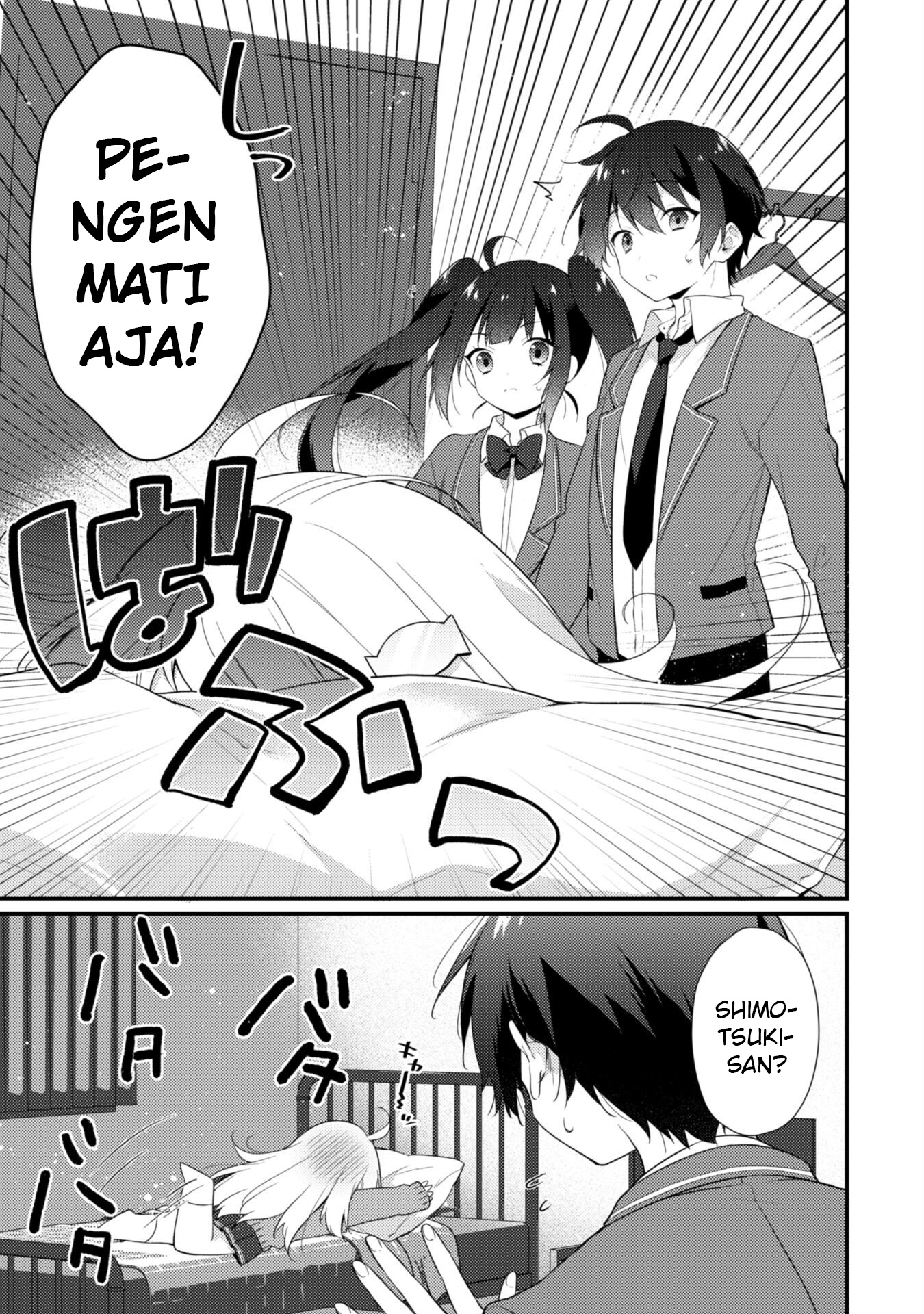 Shimotsuki-san wa Mob ga Suki: Hitomishiri na Kanojo wa Ore ni dake Dere Amai Chapter 6.1 - halaman 10