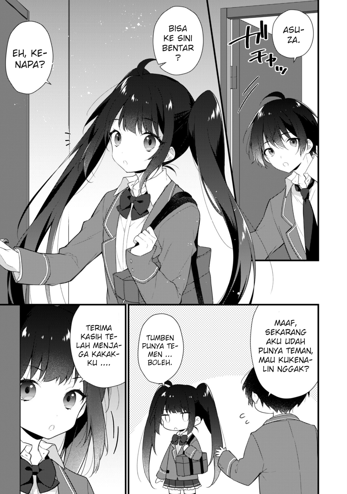 Shimotsuki-san wa Mob ga Suki: Hitomishiri na Kanojo wa Ore ni dake Dere Amai Chapter 6.1 - halaman 4