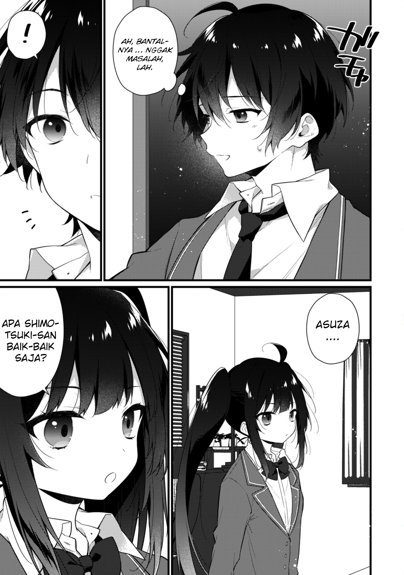 Shimotsuki-san wa Mob ga Suki: Hitomishiri na Kanojo wa Ore ni dake Dere Amai Chapter 6.2 - halaman 3