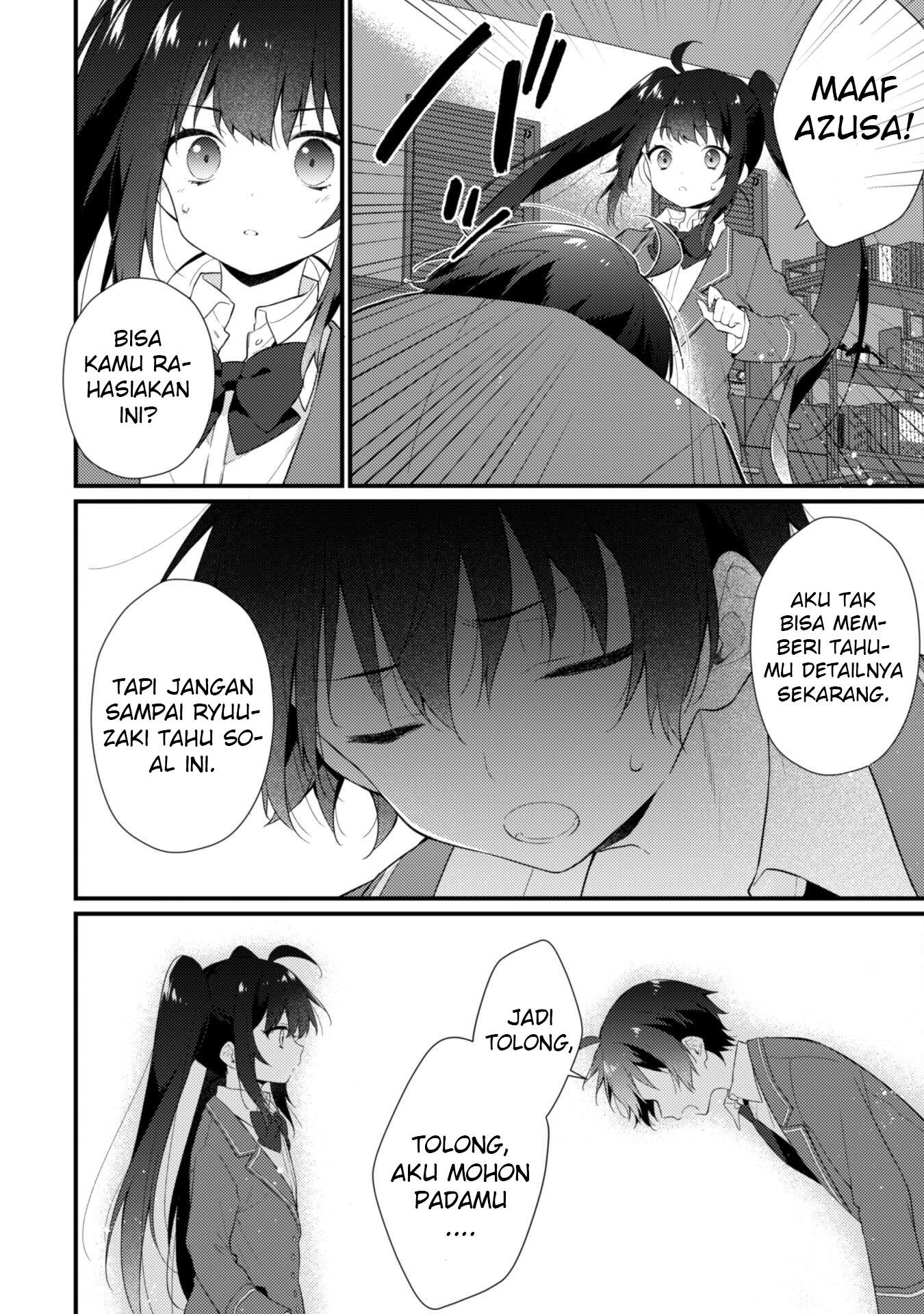 Shimotsuki-san wa Mob ga Suki: Hitomishiri na Kanojo wa Ore ni dake Dere Amai Chapter 6.2 - halaman 8