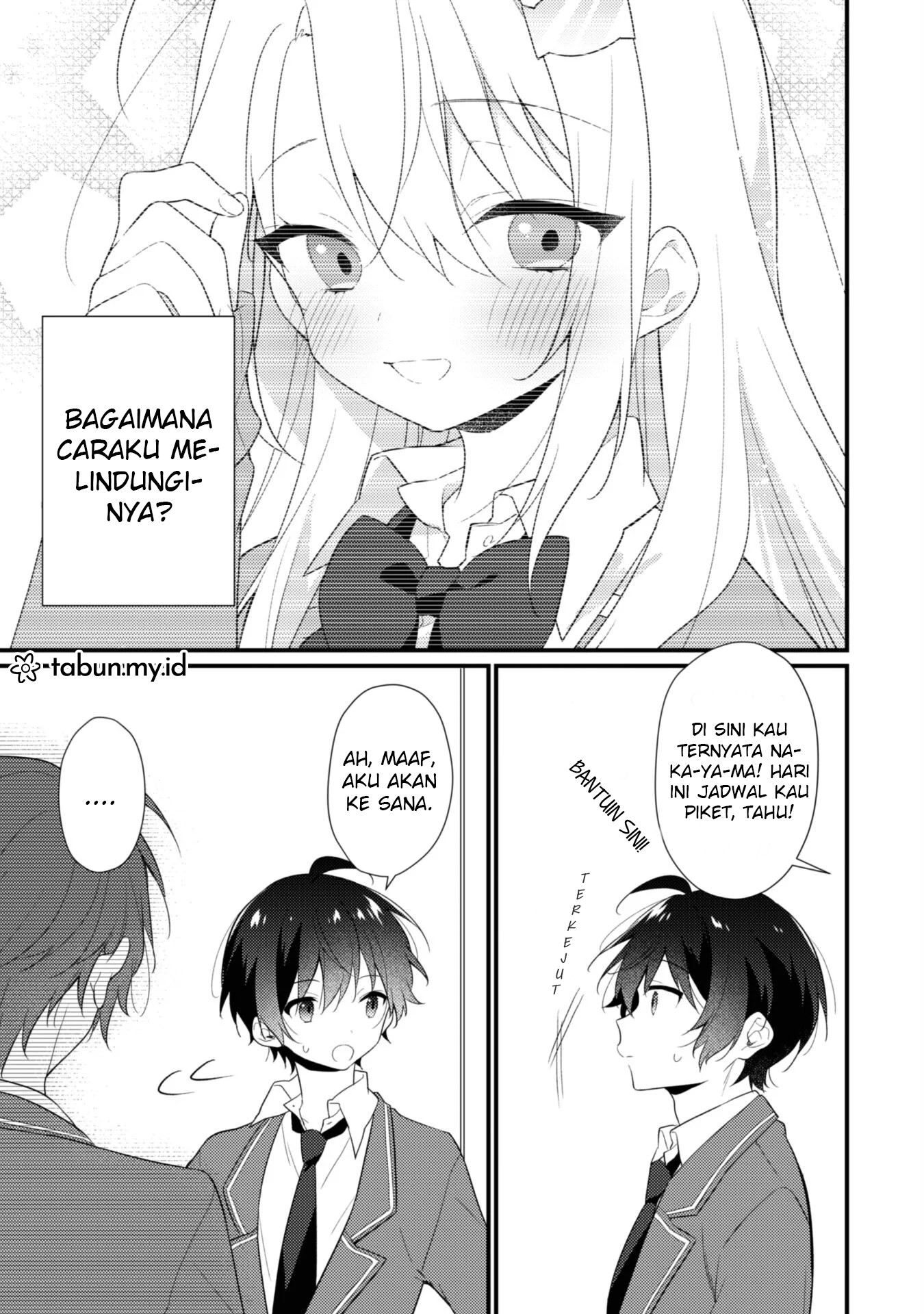 Shimotsuki-san wa Mob ga Suki: Hitomishiri na Kanojo wa Ore ni dake Dere Amai Chapter 8 - halaman 22
