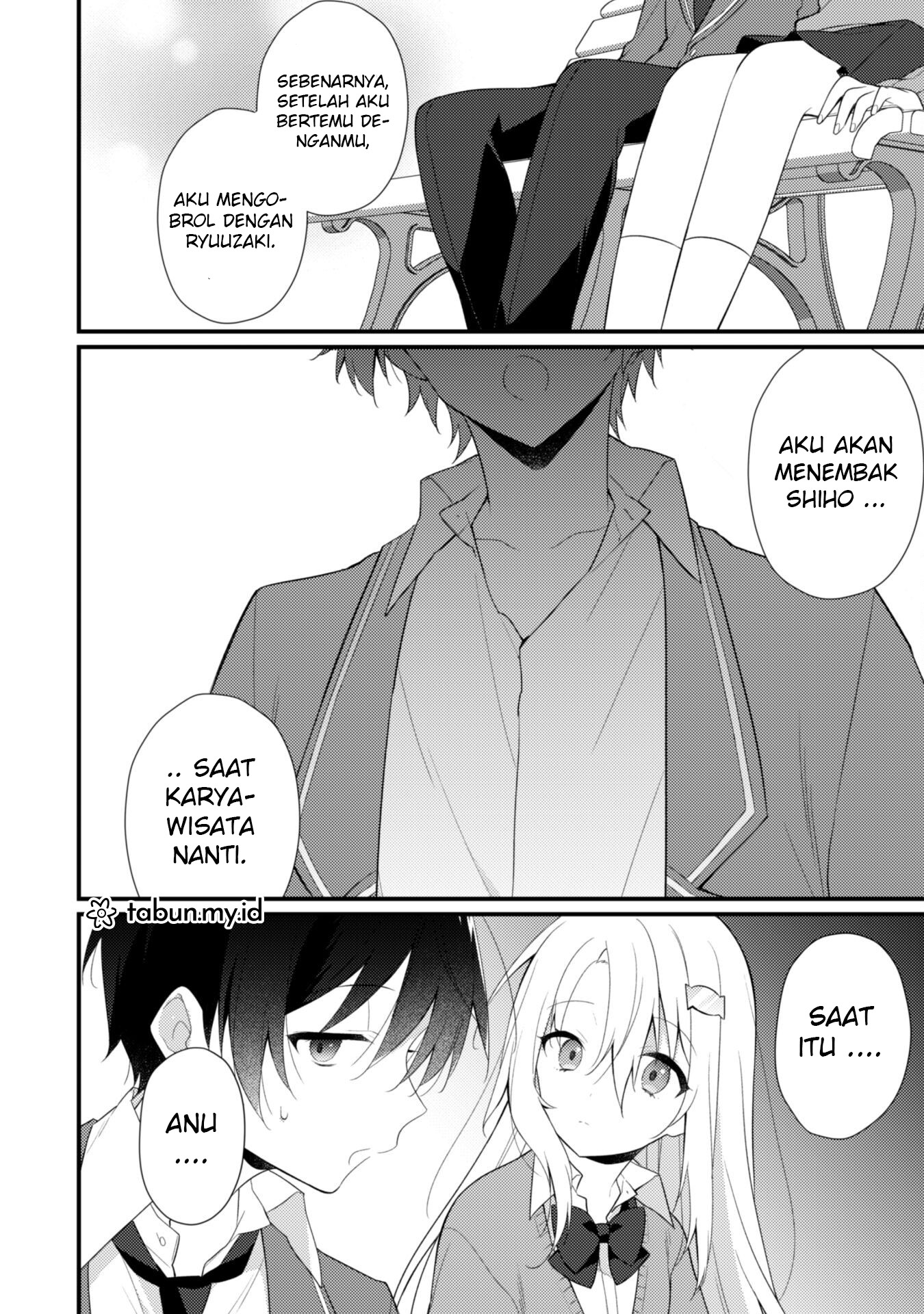 Shimotsuki-san wa Mob ga Suki: Hitomishiri na Kanojo wa Ore ni dake Dere Amai Chapter 9 - halaman 18