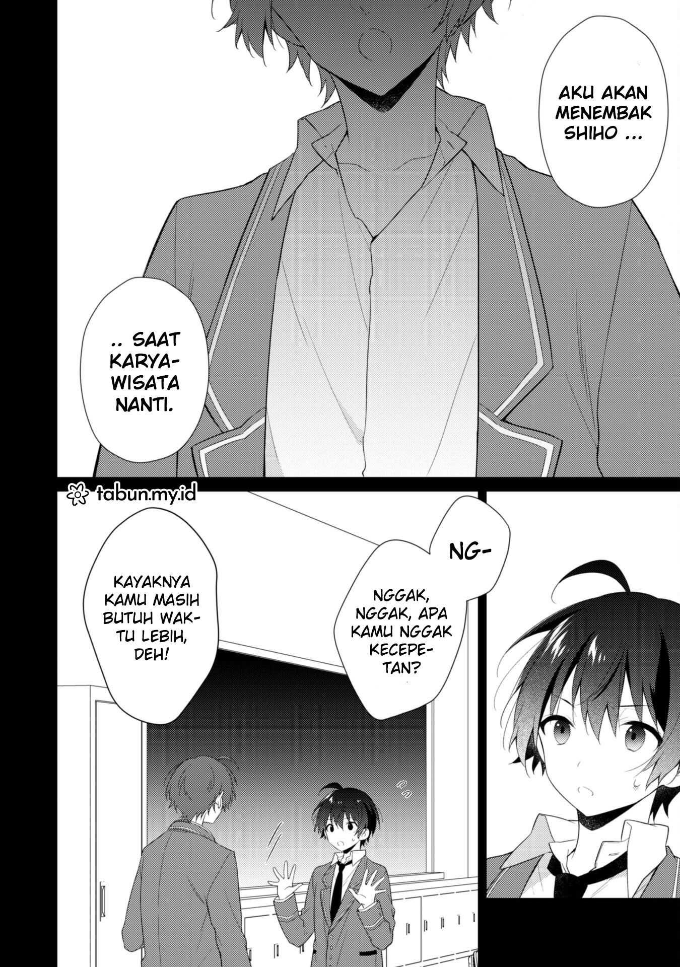 Shimotsuki-san wa Mob ga Suki: Hitomishiri na Kanojo wa Ore ni dake Dere Amai Chapter 9 - halaman 4