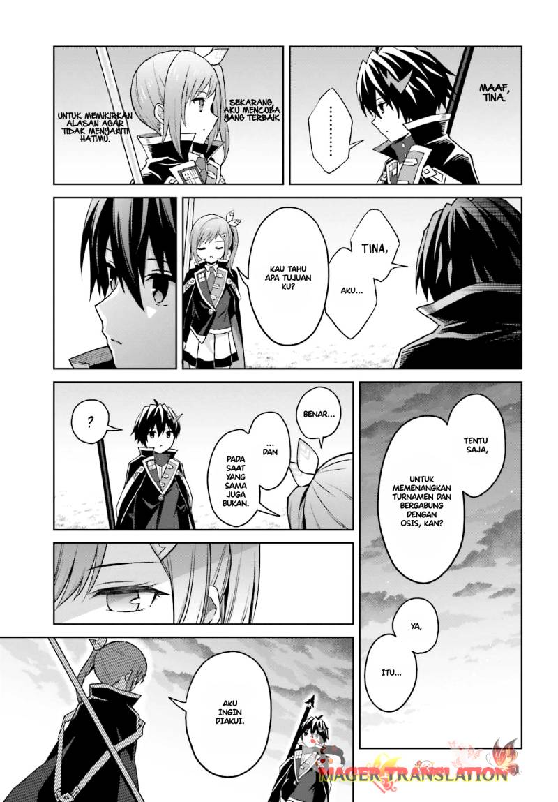 Shin no Jitsuryoku wa Girigiri made Kakushiteiyou to Omou Chapter 32 - halaman 31