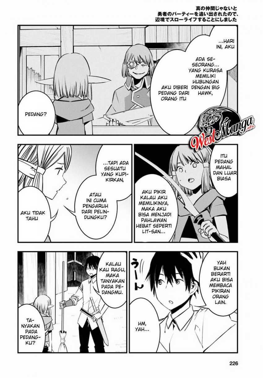 Shin no Nakama ja Nai to Yuusha no Party wo Oidasareta node, Henkyou de Slow Life suru Koto ni Shimashita Chapter 28 - halaman 19