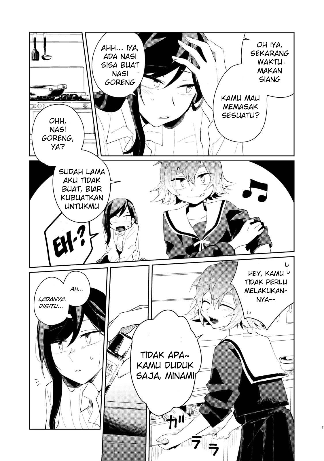 Shinda Kareshi ga Joshikousei ni Natte Kaettekita Chapter 0 - halaman 10