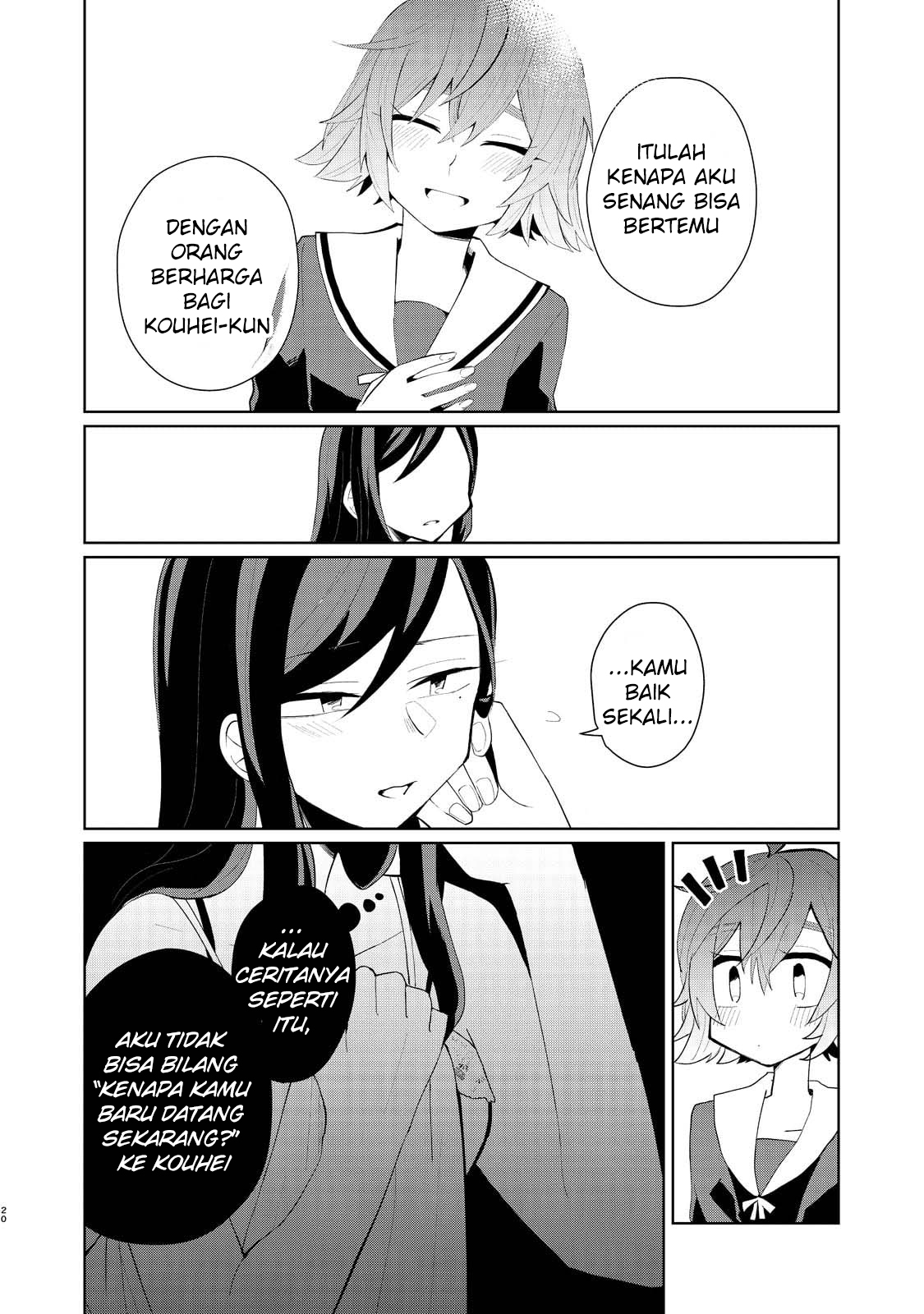 Shinda Kareshi ga Joshikousei ni Natte Kaettekita Chapter 0 - halaman 23