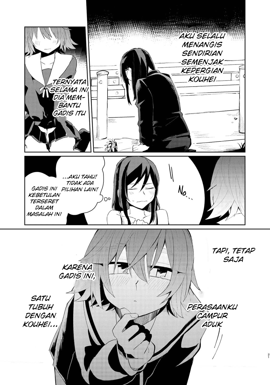 Shinda Kareshi ga Joshikousei ni Natte Kaettekita Chapter 0 - halaman 24