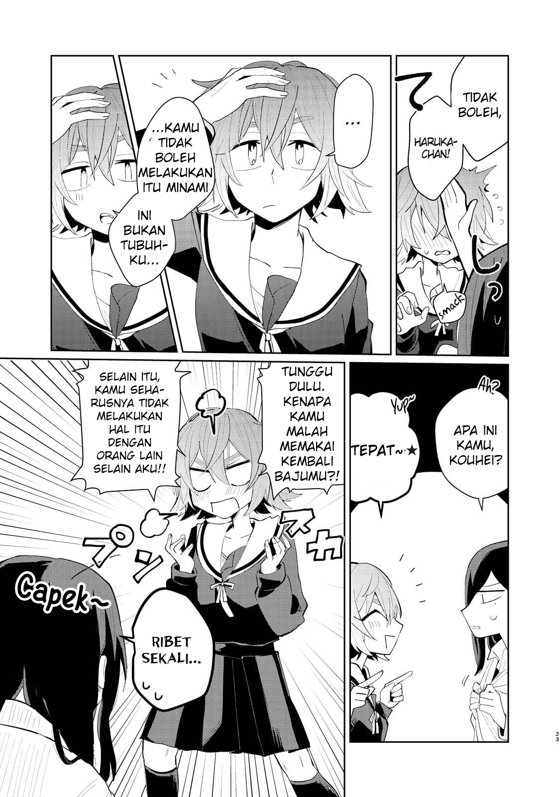 Shinda Kareshi ga Joshikousei ni Natte Kaettekita Chapter 0 - halaman 26
