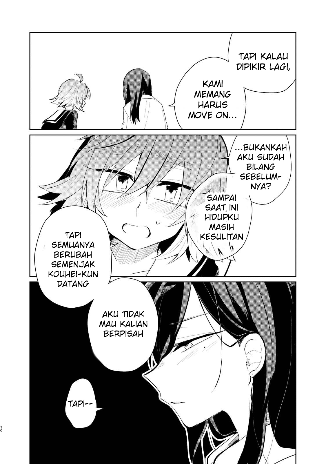 Shinda Kareshi ga Joshikousei ni Natte Kaettekita Chapter 0 - halaman 33
