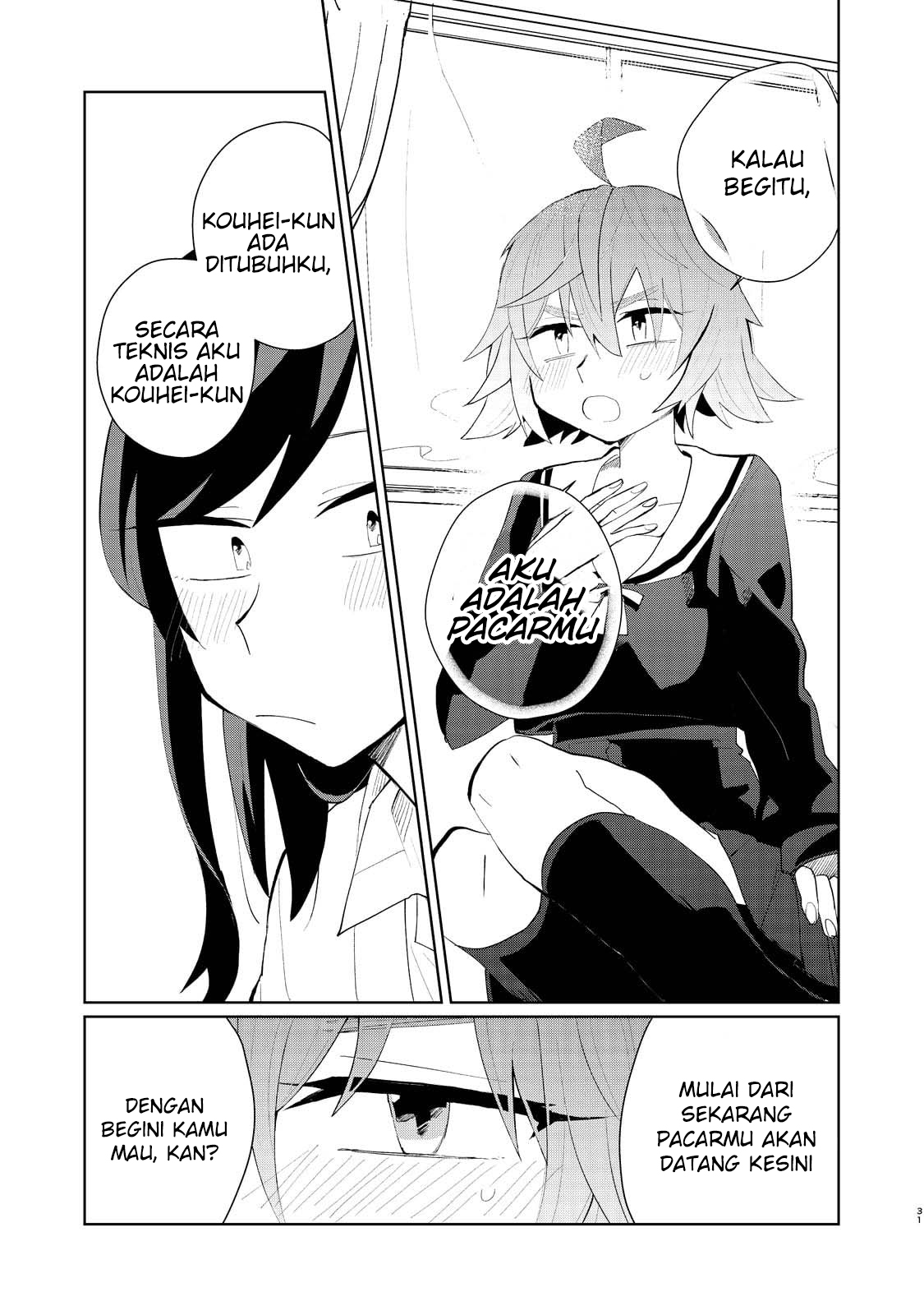 Shinda Kareshi ga Joshikousei ni Natte Kaettekita Chapter 0 - halaman 34