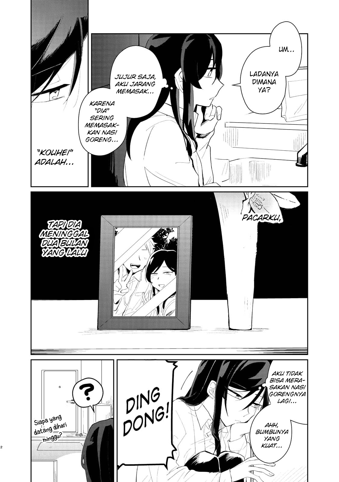 Shinda Kareshi ga Joshikousei ni Natte Kaettekita Chapter 0 - halaman 5