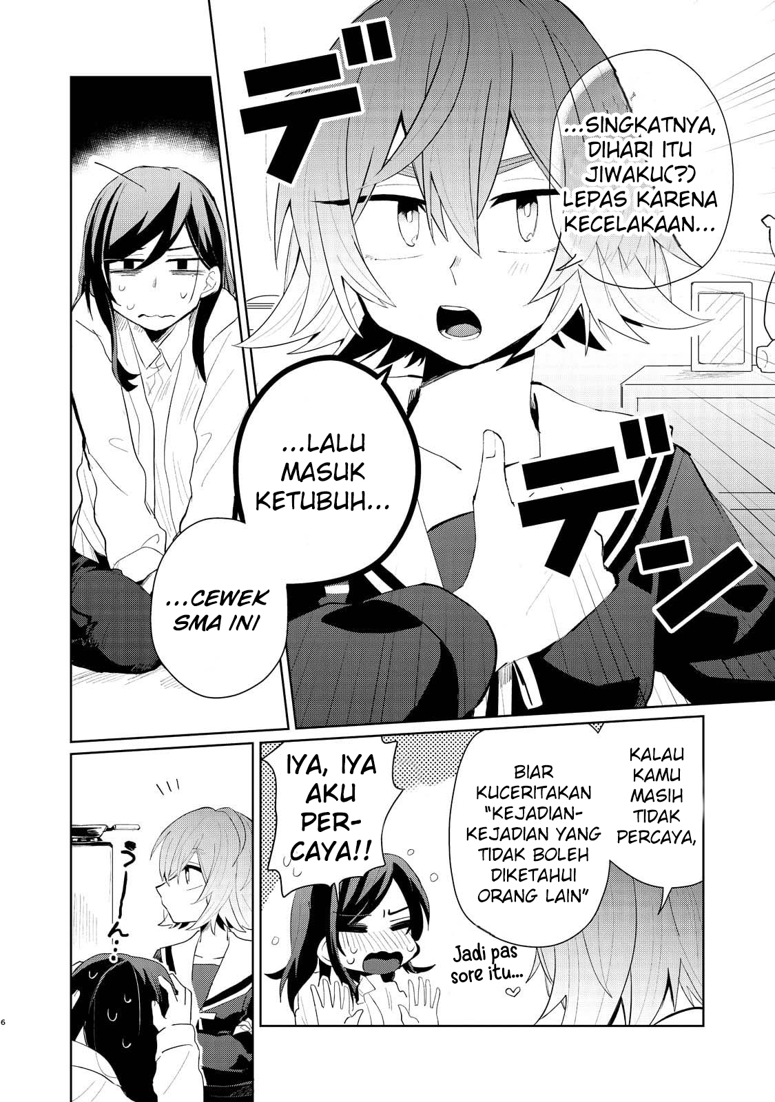 Shinda Kareshi ga Joshikousei ni Natte Kaettekita Chapter 0 - halaman 9