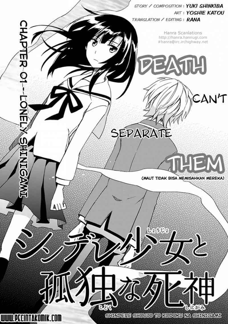Shindere Shoujo to Kodoku na Shinigami Chapter 1 - halaman 4