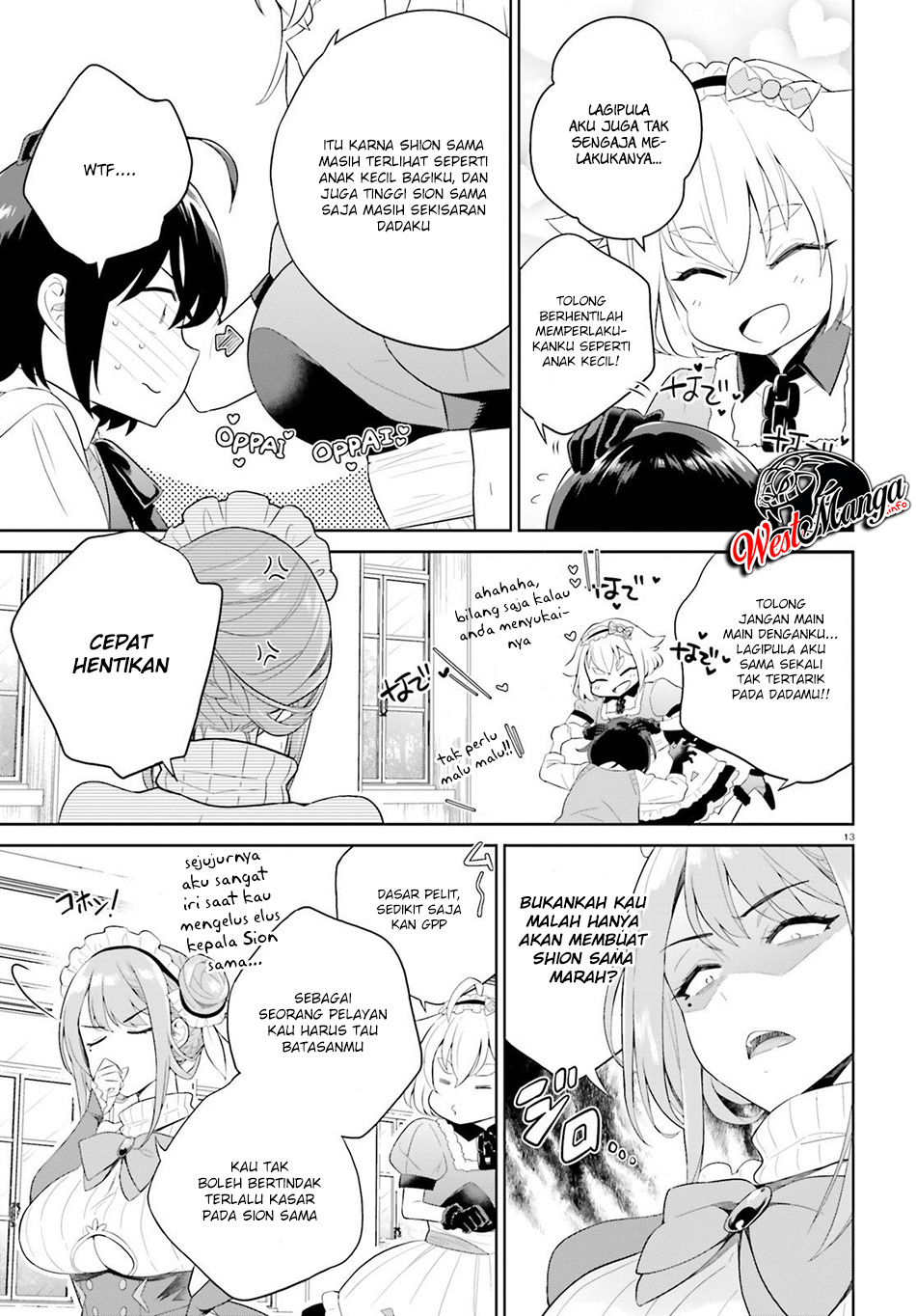 Shindou Yuusha to Maid Oneesan Chapter 1 - halaman 14