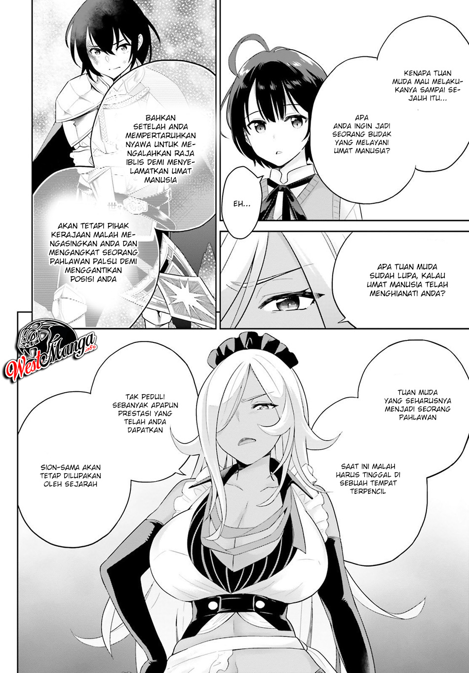 Shindou Yuusha to Maid Oneesan Chapter 1 - halaman 28