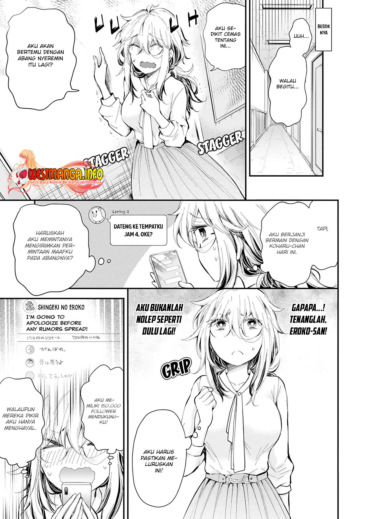 Shingeki no Eroko-san Chapter 27 - halaman 9