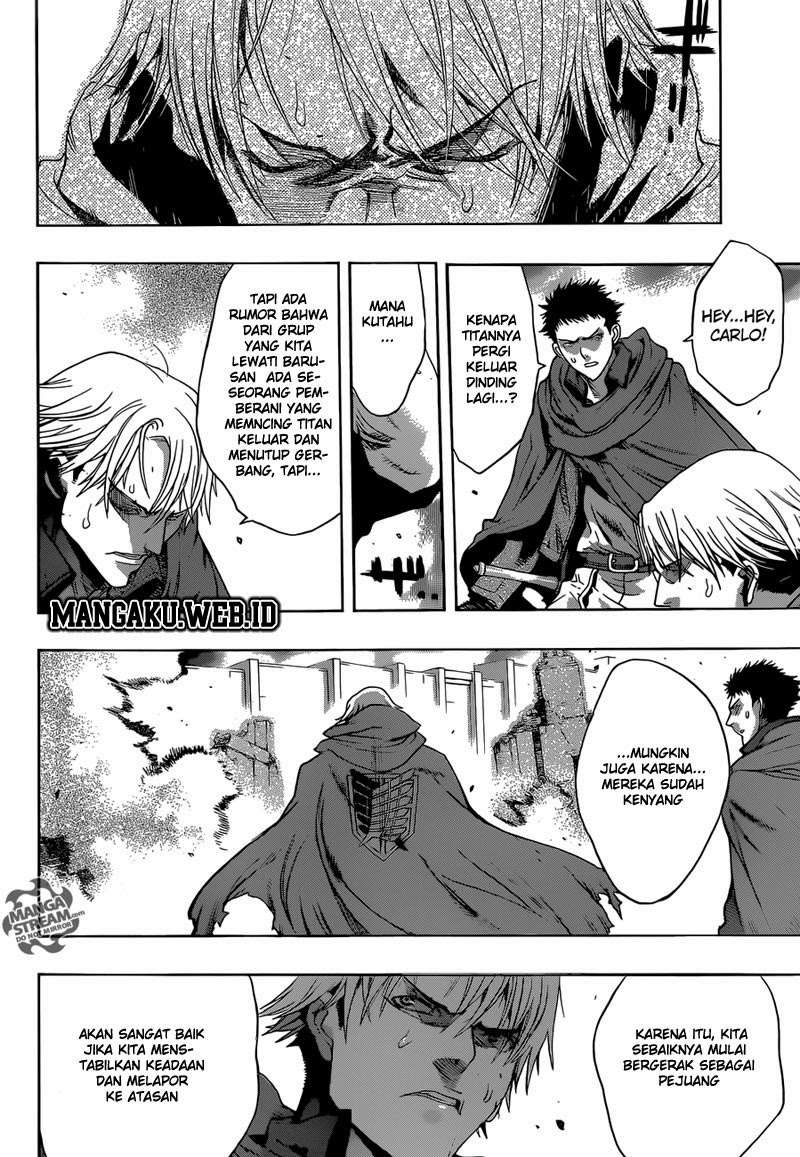 Shingeki no Kyojin – Before the Fall Chapter 1 - halaman 31