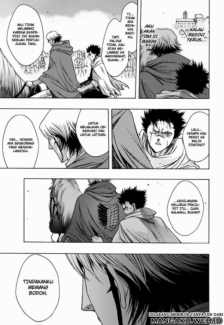 Shingeki no Kyojin – Before the Fall Chapter 10 - halaman 18