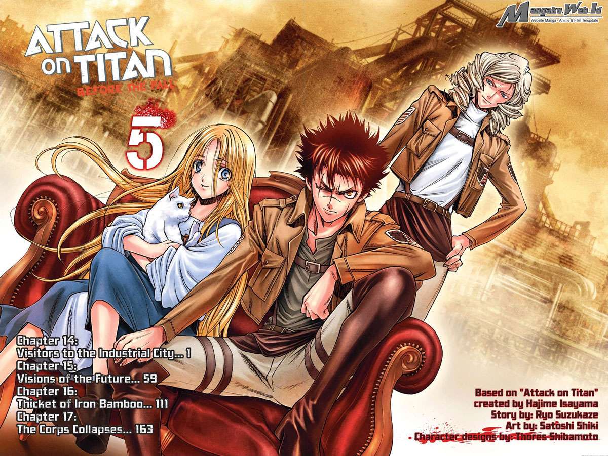 Shingeki no Kyojin – Before the Fall Chapter 14 - halaman 11