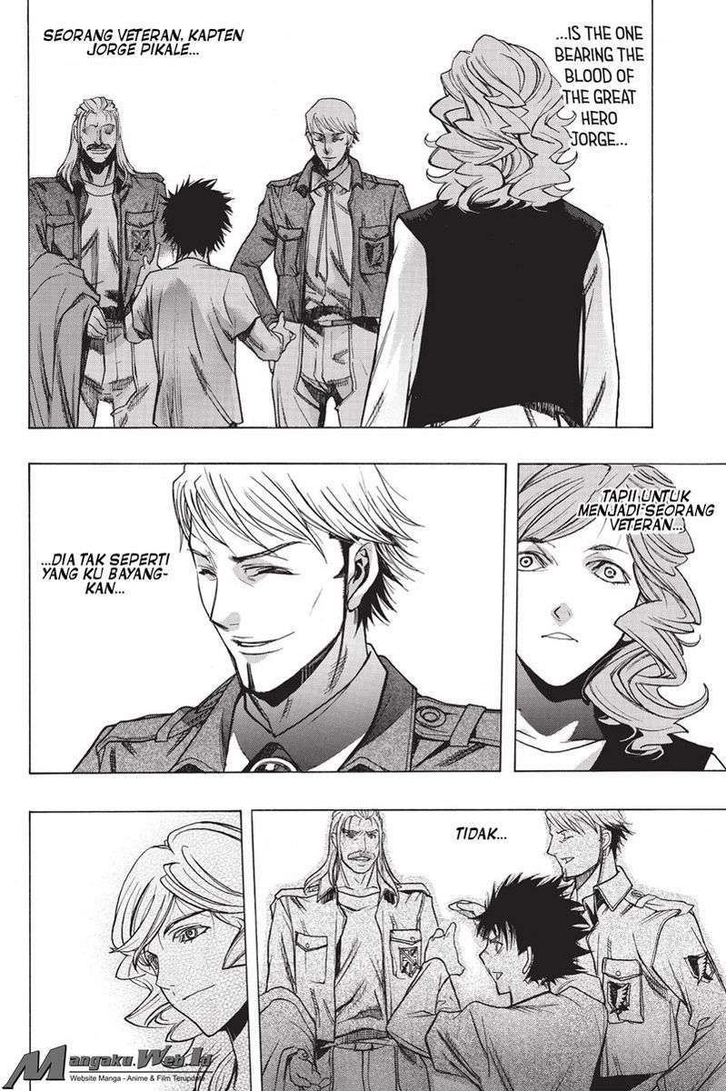Shingeki no Kyojin – Before the Fall Chapter 22 - halaman 14