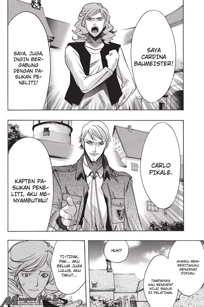 Shingeki no Kyojin – Before the Fall Chapter 22 - halaman 16