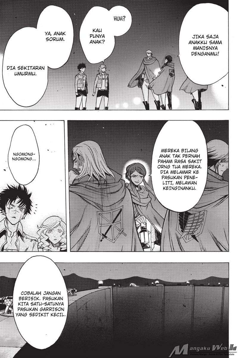Shingeki no Kyojin – Before the Fall Chapter 22 - halaman 34
