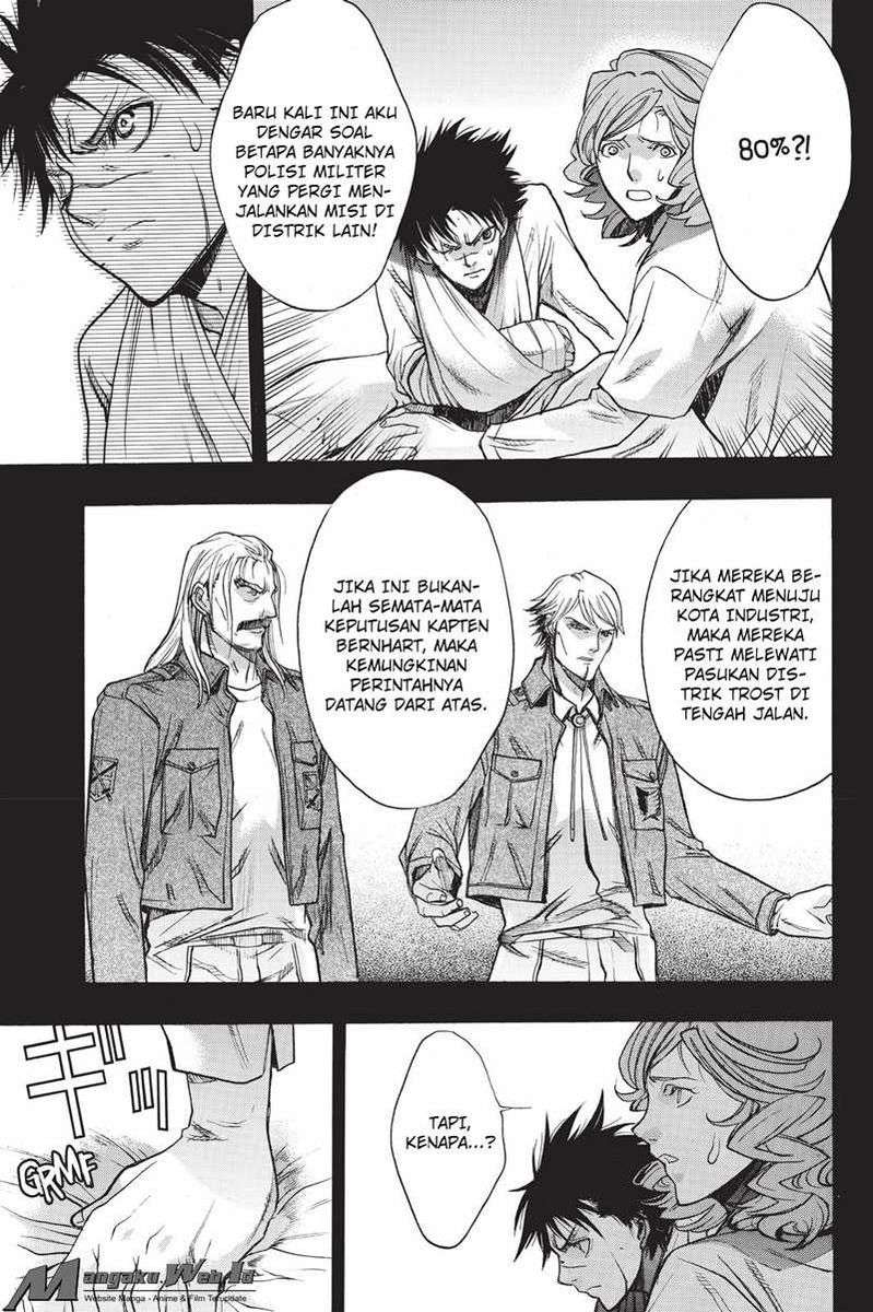 Shingeki no Kyojin – Before the Fall Chapter 28 - halaman 17