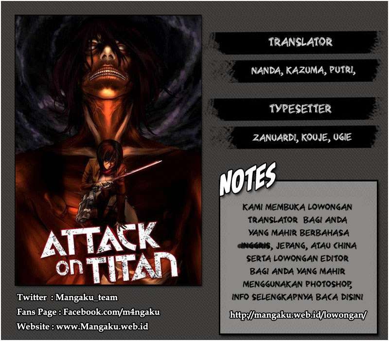 Shingeki no Kyojin – Before the Fall Chapter 3 - halaman 1