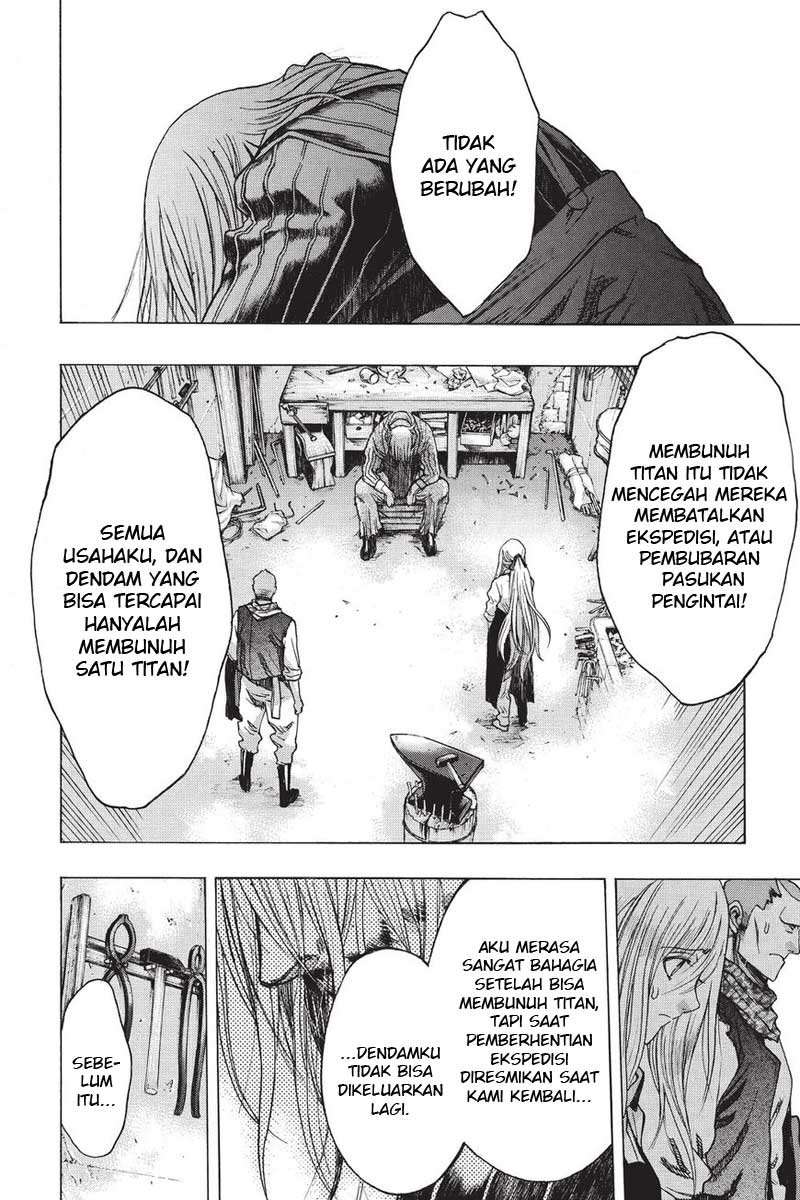 Shingeki no Kyojin – Before the Fall Chapter 39 - halaman 17