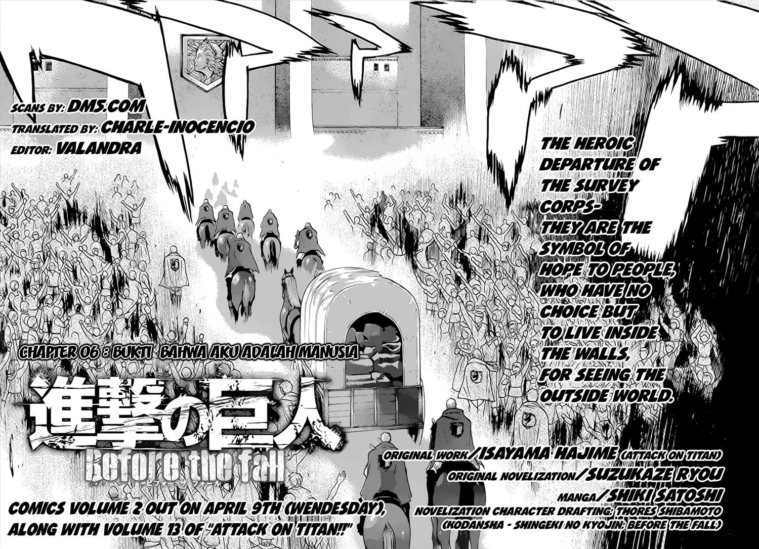 Shingeki no Kyojin – Before the Fall Chapter 6 - halaman 3