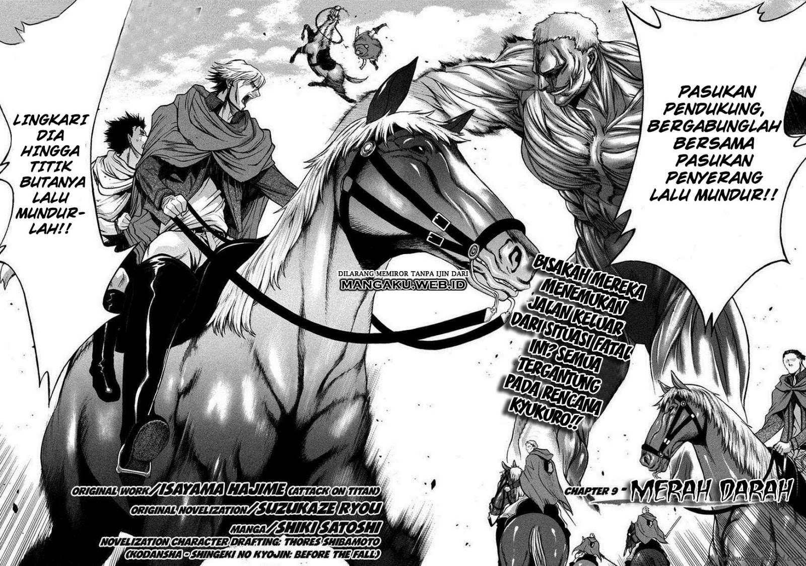 Shingeki no Kyojin – Before the Fall Chapter 9 - halaman 6