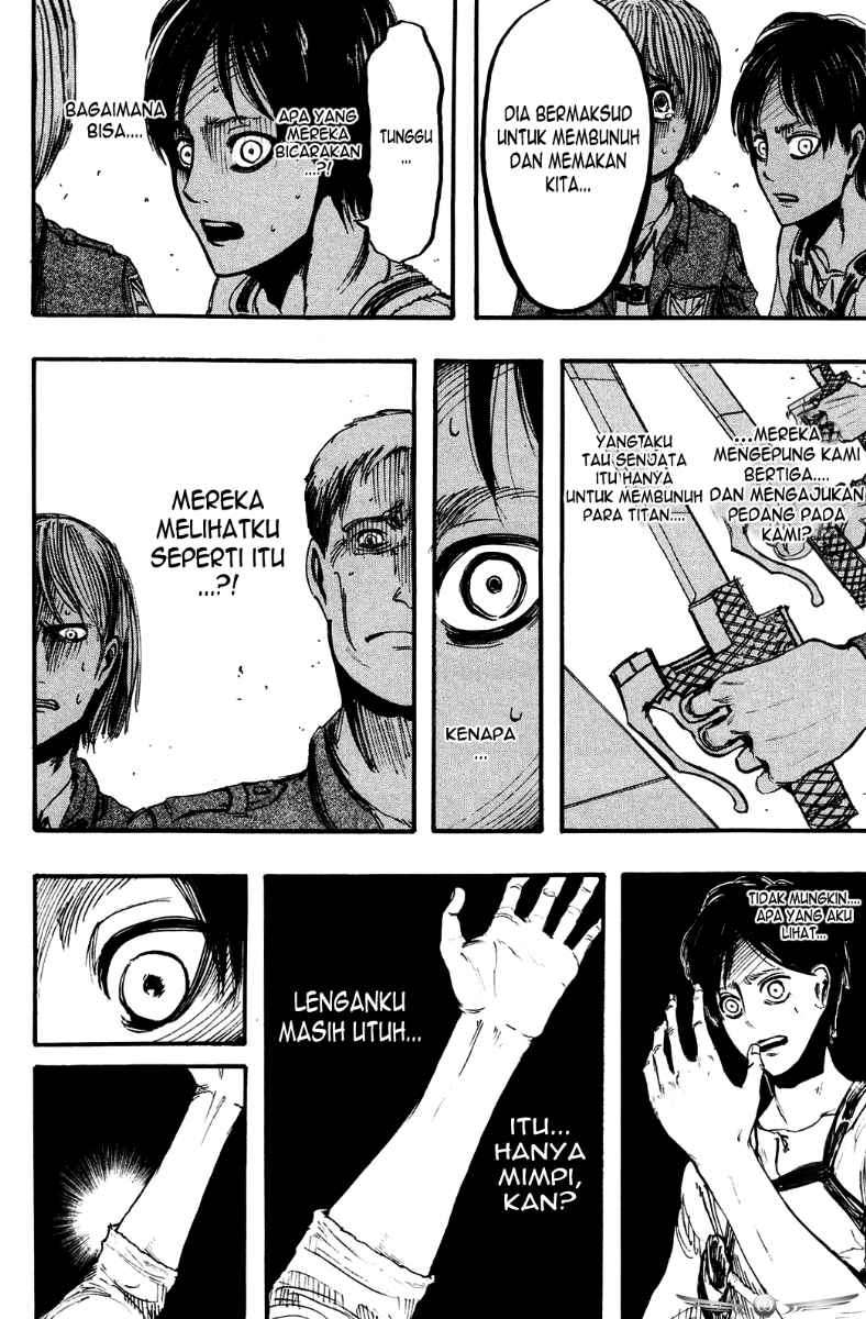 Shingeki no Kyojin Chapter 10 - halaman 23