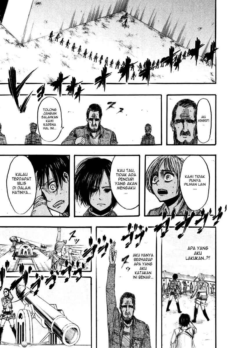 Shingeki no Kyojin Chapter 10 - halaman 32