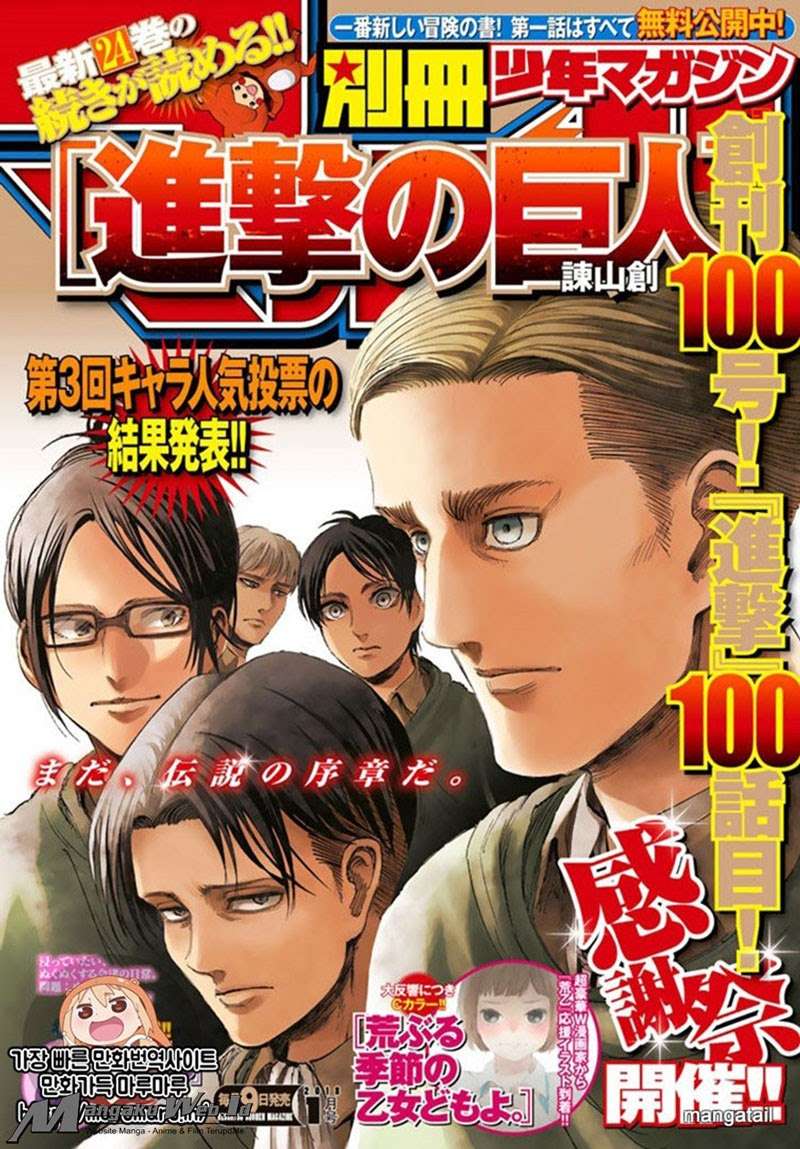 Shingeki no Kyojin Chapter 100 - halaman 2