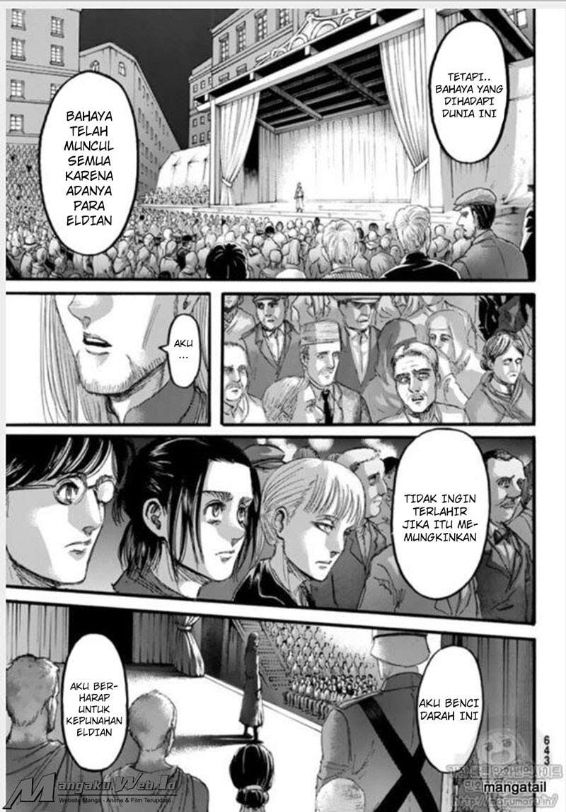 Shingeki no Kyojin Chapter 100 - halaman 34