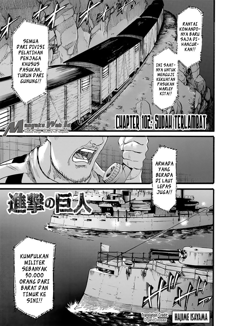 Shingeki no Kyojin Chapter 102 - halaman 2