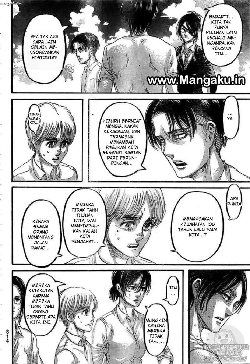 Shingeki no Kyojin Chapter 108 - halaman 16